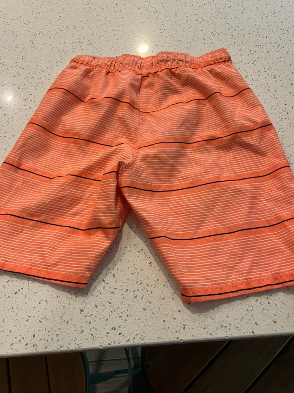Hurley, Ocean Coast, & Wonder Nation Boys' Multi-Stripe Board Shorts Trio - Picture 8 of 14
